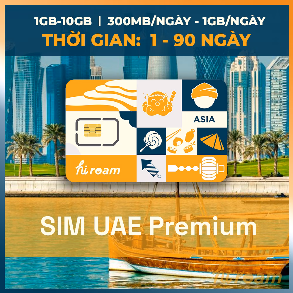 SIM 5G UAE (Dubai)