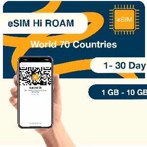 Esim world 70 nước