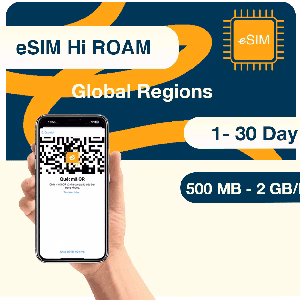 Esim global regions (147 nước)