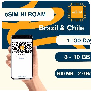 Esim brazil chile