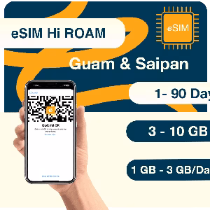 Esim đảo guam & saipan