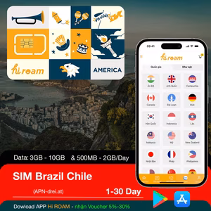 Sim brazil chile