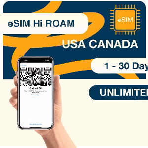 Esim canada & mỹ unlimited
