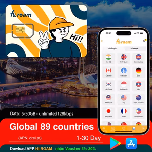 Sim global 89 nước